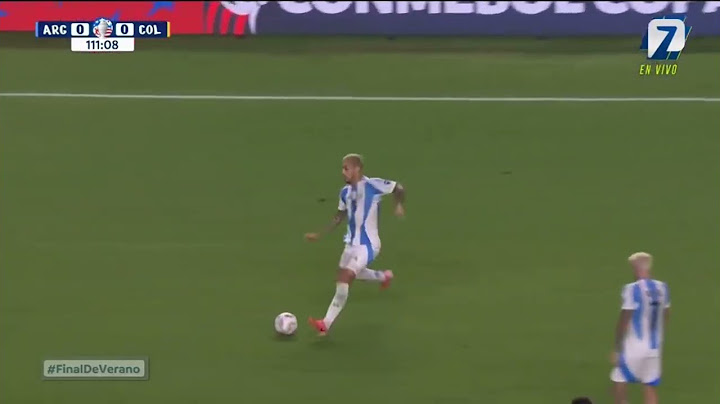 Gol de Lautaro Martinez -Argentina 1 colombia 0 copa america 2024