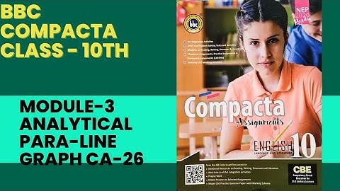 BBC Class10 Module -3|CA-26 Line Graph Explained