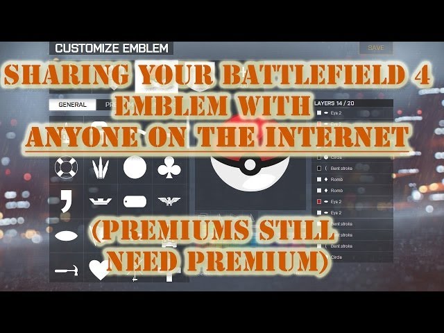 Battlefield 4] Emblem Showcase & FAQ!