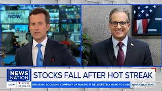 Stocks fall after hot streak, consumer sentiment & the housing market. Doug Flynn, CFP on NewsNation