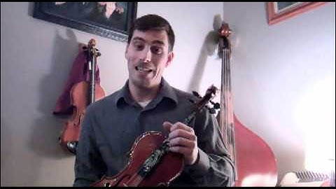 Violin D String Notes Demonstration