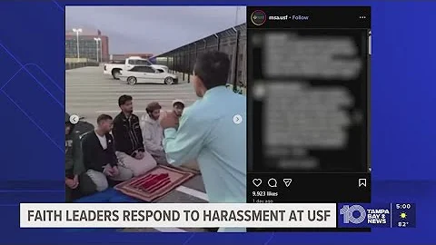 Tampa Bay-area leaders respond to harassment incident during Muslim students' prayer session at USF