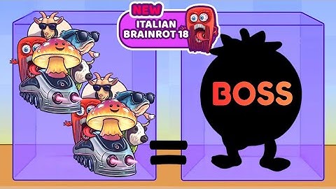 Merge Fellas Italian Brainrot 18 Gameplay Walkthrough Reaching Max Level New Update Mode Maker