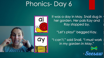 SA Phonics: Day 6
