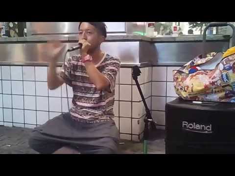 まさに神業！ヒューマンビートボクサーRryoTracksさんのストリートパフォーマンス@渋谷