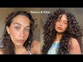 How to get your hair naturally curly from the roots | defined and volumized curls!