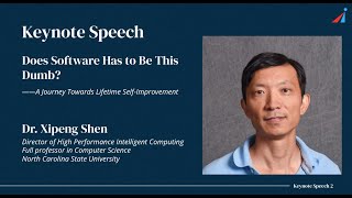 Inaugural RTAI Conference Keynote Speech by Dr. Xipeng Shen @ NCSU