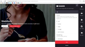 WebRock - 3 Minutes Website - Page Builder Framework for HTML5