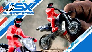 Rev Your Engines 🏍️ Thrilling SUPERCROSS ACTION Compilation | Action Toys for Kids