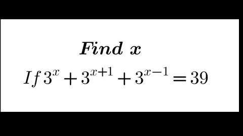 Nice 👌 Exponent Maths Simplification || Find the Value of X #exponents #simplification