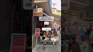 EP. 3 | FREE TAPAS in Granada 🇪🇸 La Riviera 📍