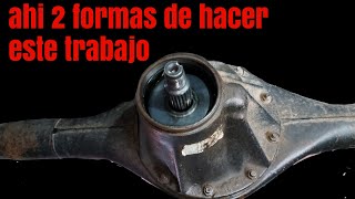 DIFERENCIAL FUGA DE ACEITE COMO REPARAR