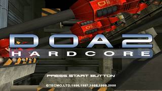 Dead or Alive 2 / DOA2: Hardcore PS2 Playthrough - With My Fist, There Is No Hesitation!