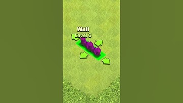 Upgrade Wall Level 1 to Max (Clash of Clans)