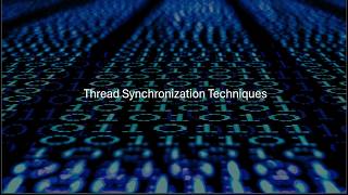 Thread Synchronization