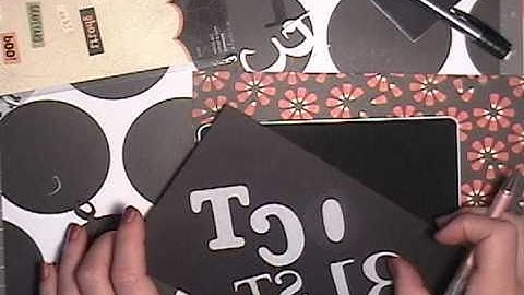 How to make your own elaborate die cut - Oct 31st -(Part 2 of 4)