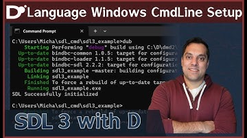 D Game programming with SDL - DMD and Windows and VSCode Setup [Episode 2.6]