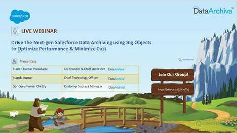 Webinar: Drive the next-gen Salesforce data archiving using Big Objects