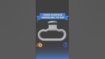 Blender hard surface modeling tip 01