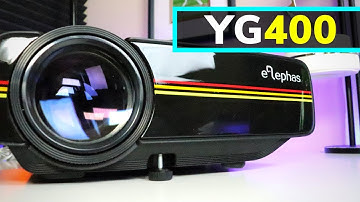 Is This Cheap Amazon Projector Worth It? | Elephas YG400 Projector Review