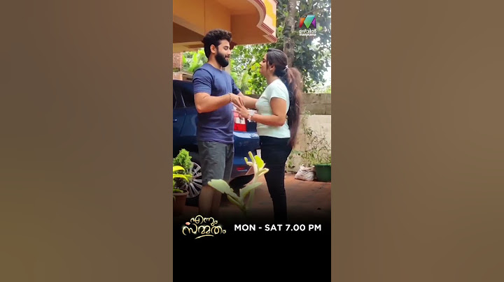Couple Goals❣️- Rahul & Lakshmi - Ennum Sammatham | Mazhavil Manorama