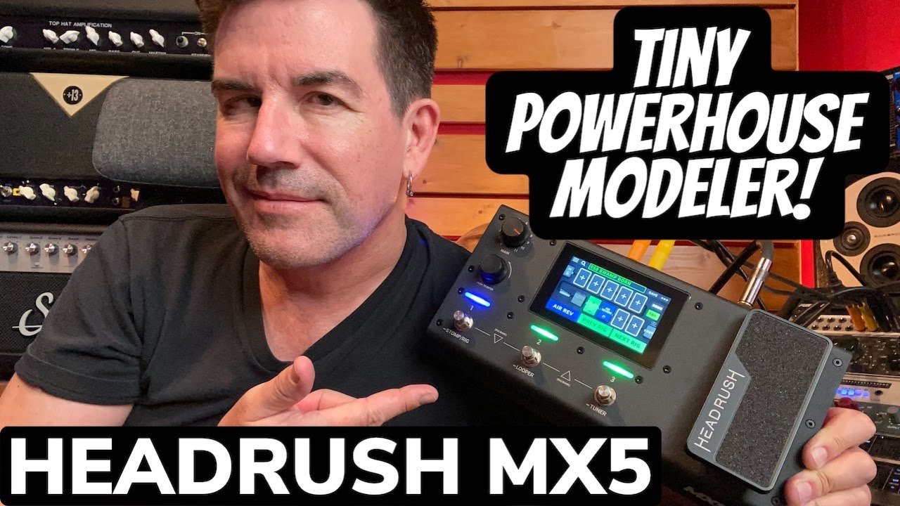 TINY POWERHOUSE MODELER! QUAD CORE! HEADRUSH MX5