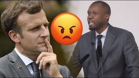 Très en colère, Ousmane Sonko solde ses comptes avec la France