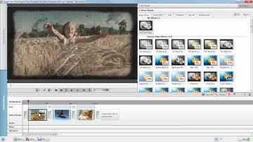 Use self-created Nero Film Effect templates in Nero Video Express mode