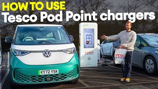 How to use a Tesco Pod Point charger | Electrifying Explains