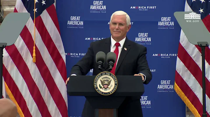 Vice President Pence Delivers Remarks on the Trump Administration's Pro-Growth Economic Policies