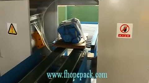 horizontal stretch wrapper and tary motor packing machine