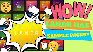 Landr Sample Packs | 3 Sample Packs From Landr | Maschine Plus