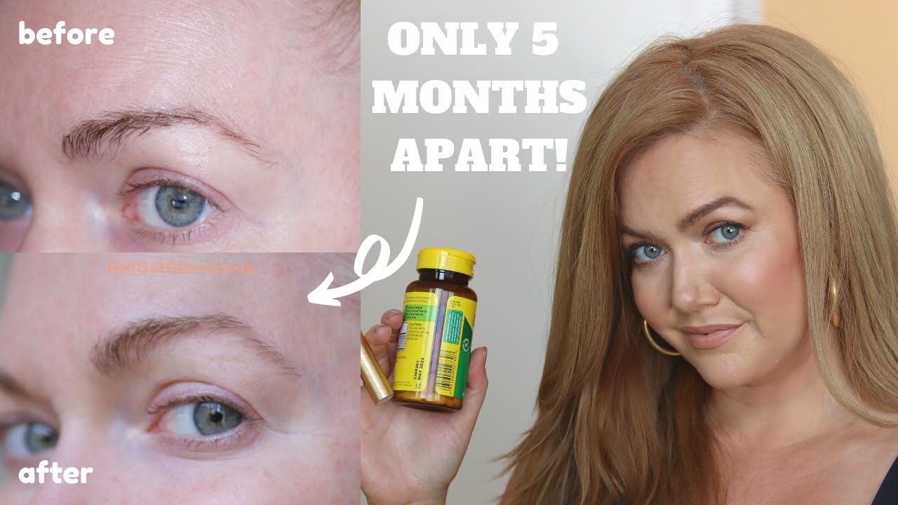 How I Grew In My Eyebrows / What I Take for Hair + Nail Growth