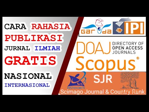 Video: Cara Menerbitkan Jurnal Sains