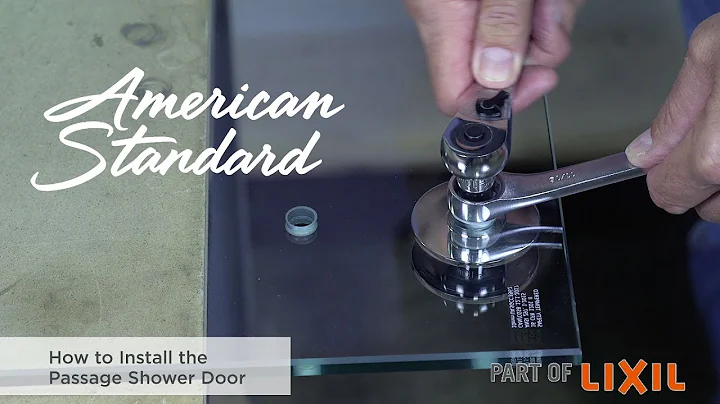 How to Install the Passage Shower Door by American...