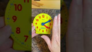 Learning Resources 4" Plastic Clock | Great Learning Tool #learningresources #homeschool #reviews