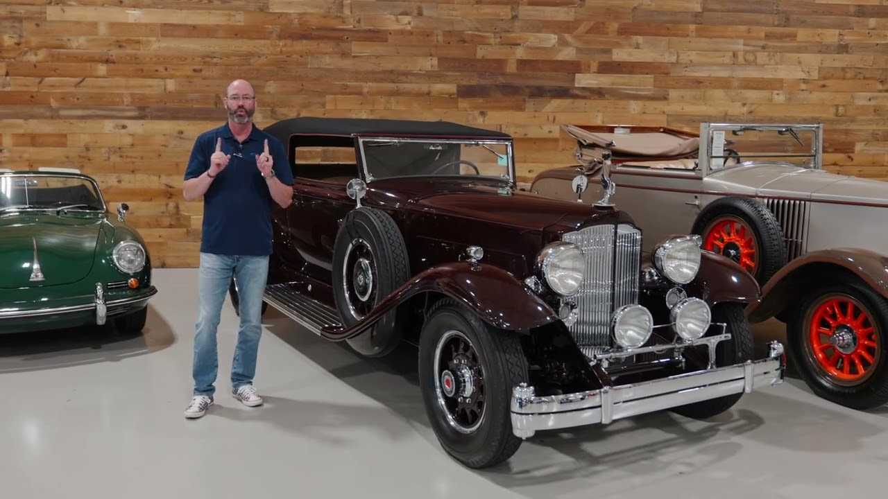 1 of 4 Examples - 1932 Packard 905 Twin-Six Convertible Victoria