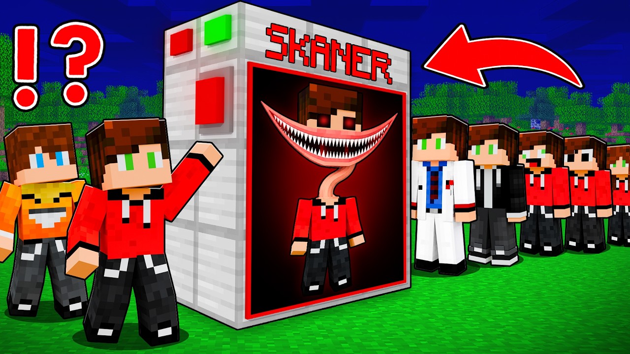 ZROBIŁEM SKANNER ABY ZNALEŹĆ ZŁEGO SEBKA w Minecraft!