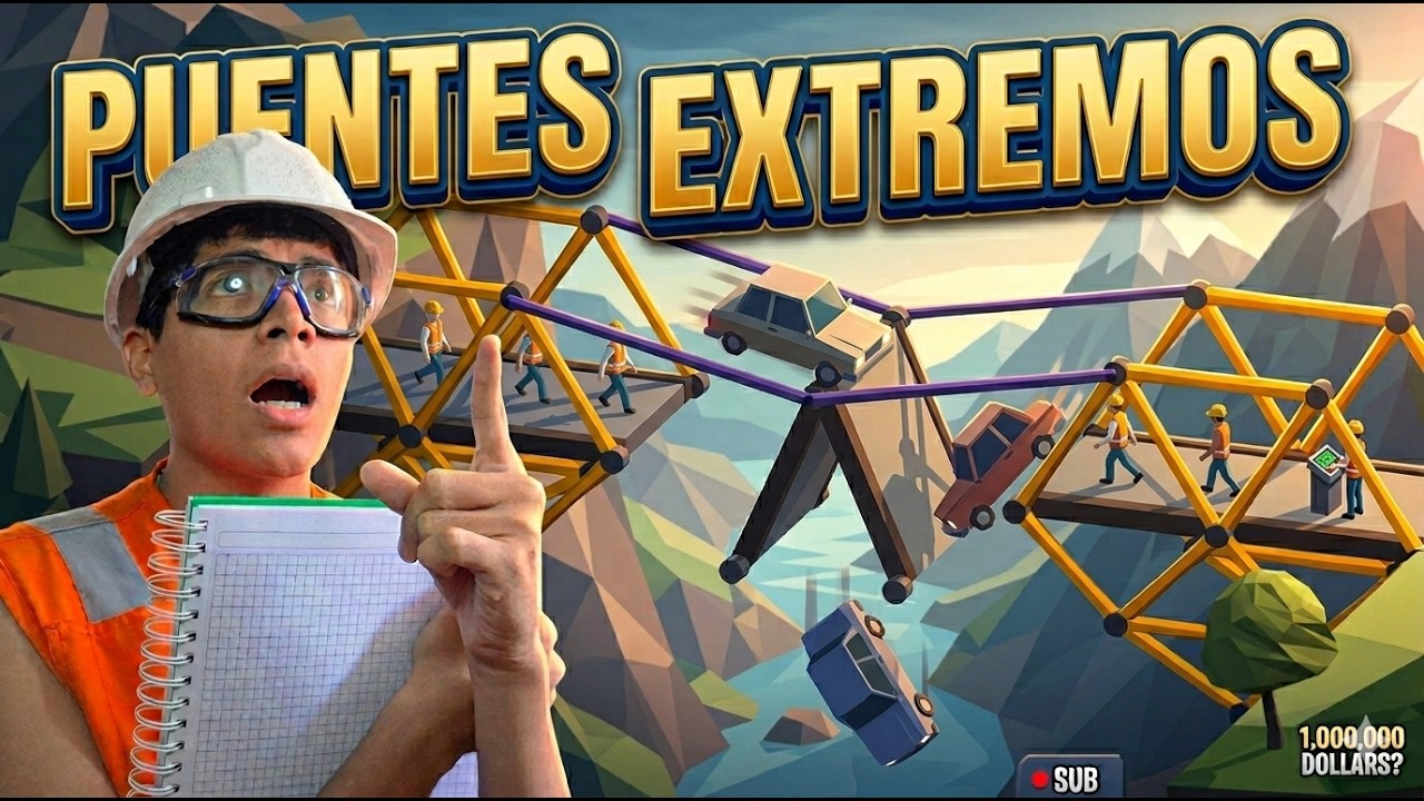 CONSTRUÍ los PUENTES más EXTREMOS DEL MUNDO - YouTube