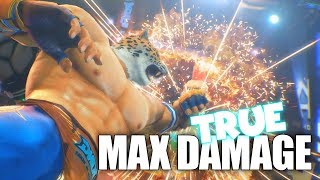 【Tekken 7】 True Max Damage - King (Season 2)