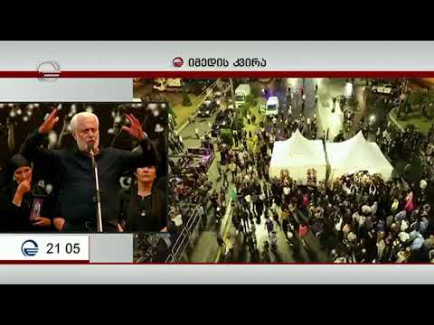 \"გველეშაპი ივანიშვილი უნდა დაემხოს, რეჟიმი უნდა გადაშენდეს!\"- აქციის მონაწილე