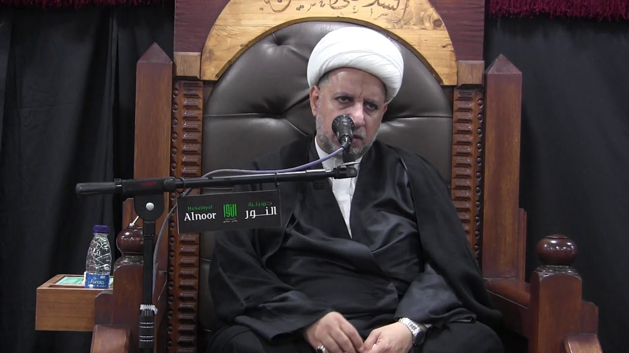 ⁣ليلة شهادة الإمام علي بن الحسين السجاد (ع) - شيخ عبد الأمير مال الله