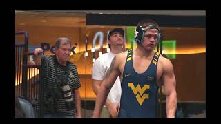 174lbs Brody Conley (West Virginia) vs Xavier Giles (Princeton)