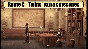 NieR Replicant - Devola & Popola Route C cutscene dialogues