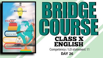 Bridge Course Class 10th English in Urdu Day 26 | Bridge Course Class 10th English in Hindi Day 26
