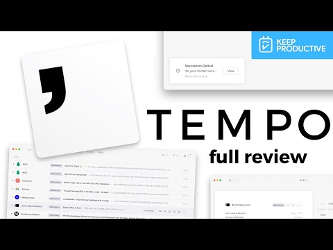 Tempo 2 Email Review