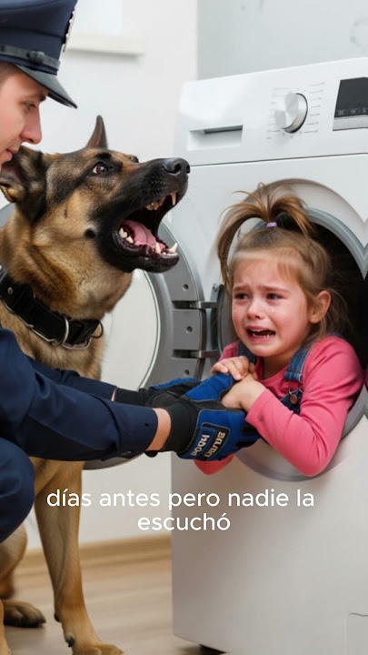 El perro K9 olió algo extraño en la lavadora… y lo que encontró salvó a una  niña de 5 años a tiempo - YouTube