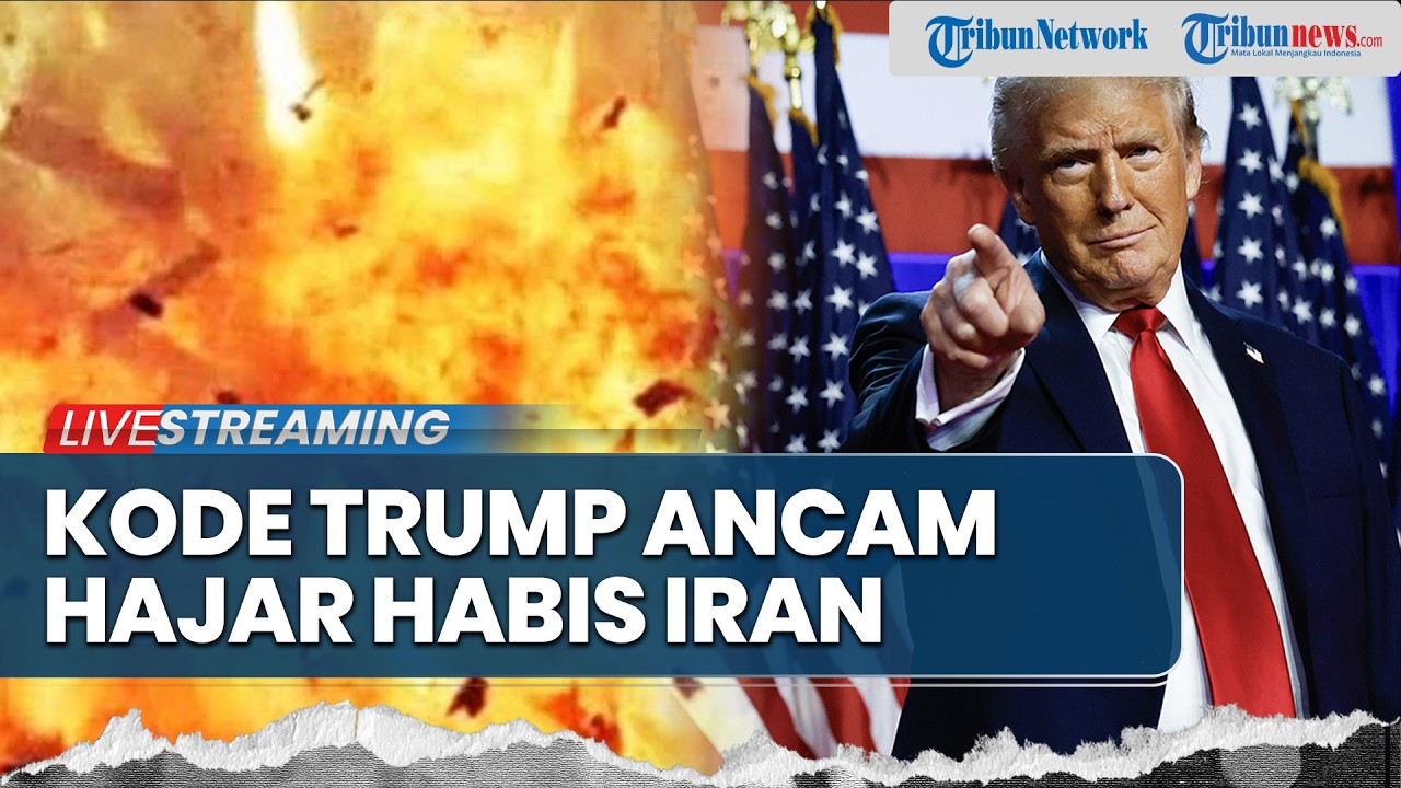 🔴AS Ultimatum Teheran! Trump Peringatkan Balasan Militer Jika Iran Tolak Tuntutan