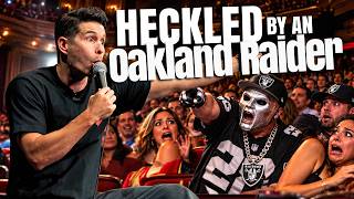 HECKLED BY AN OAKLAND RADIER? [Full Crowd Work Show - 14 minutes] - Michael Blaustein
