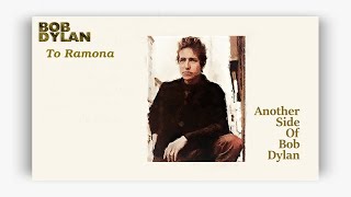 Bob Dylan - To Ramona (Lyrics)